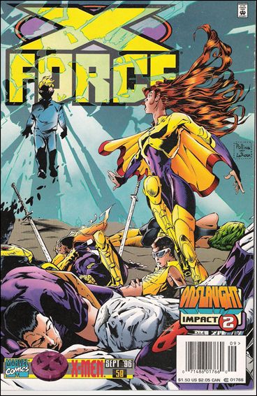 X-Force (1991) issue 58-B Standard Edition / Price Variant