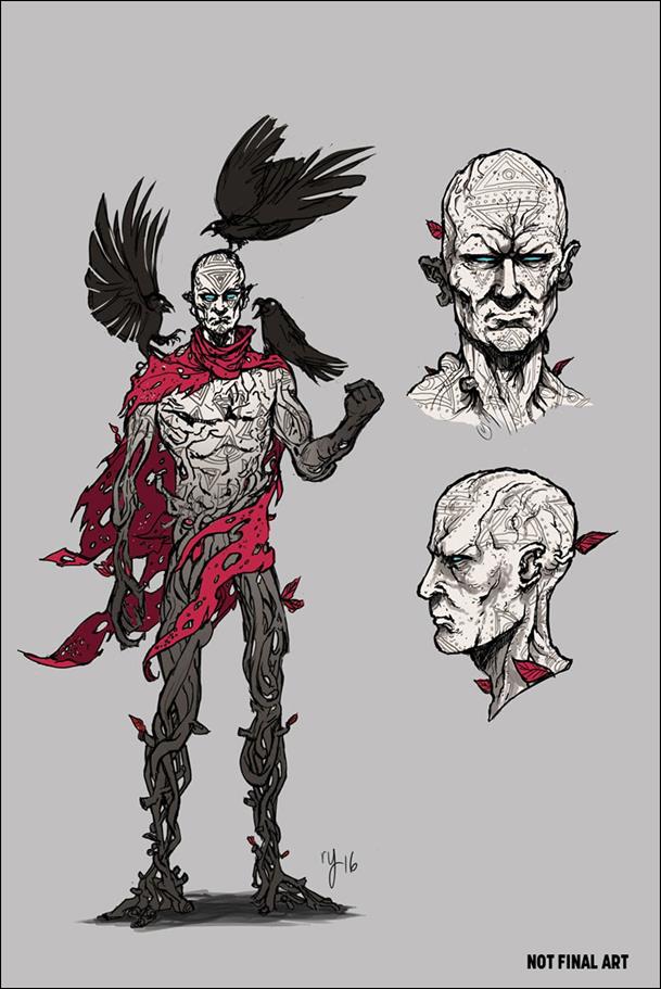 Ninjak (2015) issue 23-D Ryan Lee 1:10 Design Cover