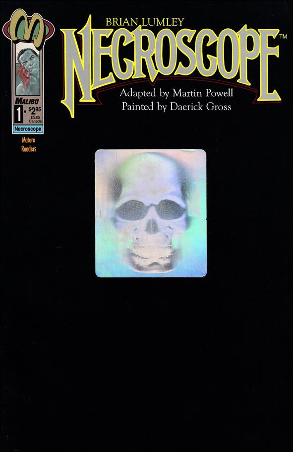 Necroscope (1992) issue 1-B Holograph Cover