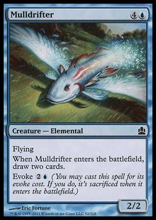 Magic the Gathering: Commander (Base Set) card 52 Mulldrifter