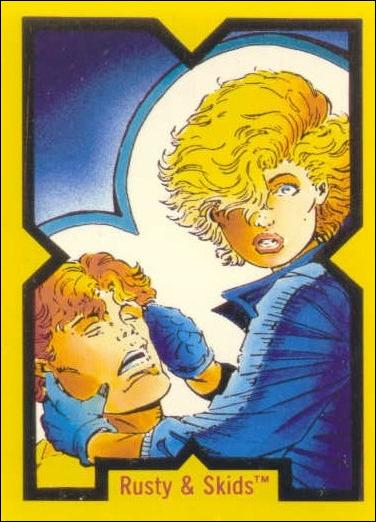 X-Force (Base Set) card 7 Rusty & Skids