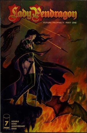 Lady Pendragon (1999) issue 7-C Dynamic Forces Chrome Cover 1/2500