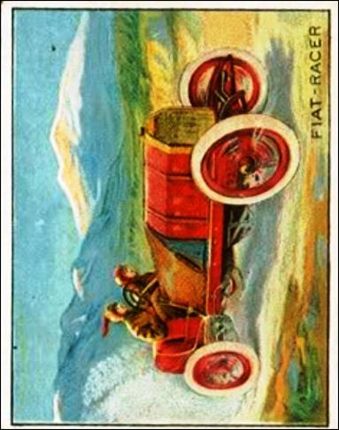 T37-Automobile Series (Base Set) card NN 12 Fiat Racer
