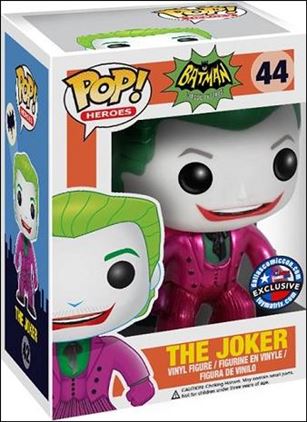 POP! Heroes figure 44-B The Joker (Batman '66) Metallic 1/2500