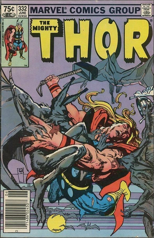 Thor (1966) issue 332-B Canadian Price Cover
