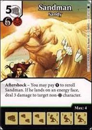 Marvel Dice Masters Amazing Spider-Man card 101 Sandman: Sandy