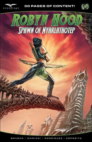 Robyn Hood: Spawn of Nyarlathotep issue nn Al Barrionuevo Cover