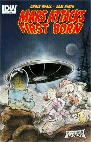 Mars Attacks: First Born issue 1 Sam Keith Cover
