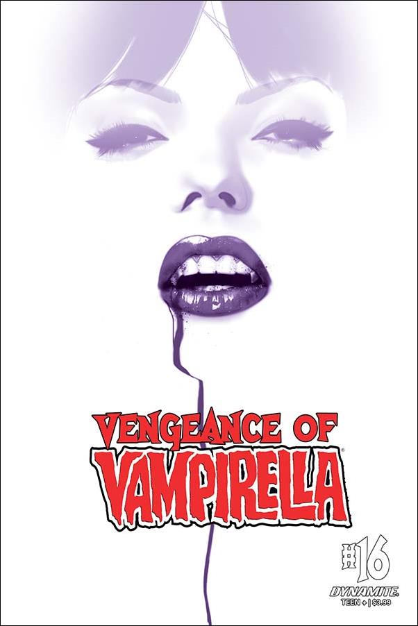 Vengeance of Vampirella (2019) issue 16-O Ben Oliver 1:40 Purple Tint Cover