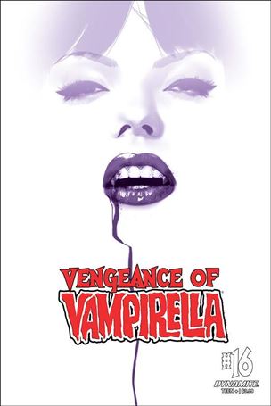 Vengeance of Vampirella (2019) issue 16-O Ben Oliver 1:40 Purple Tint Cover