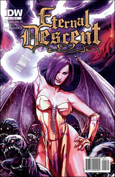 Eternal Descent (2011) issue 1-B Santi Casas-Iraki Studio 1:10 Cover