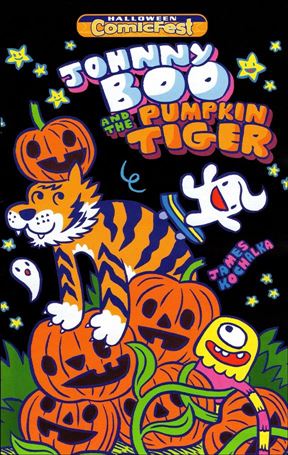 Johnny Boo and the Pumpkin Tiger Cover Image 1