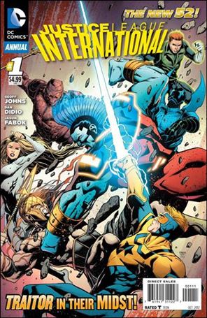 Justice League International Annual (2012) Cover Image 1