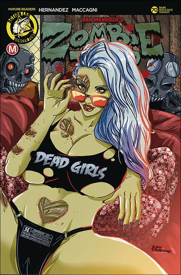 Zombie Tramp (2014) issue 70-C Boo Rudetoons Standard Cover 1/2000