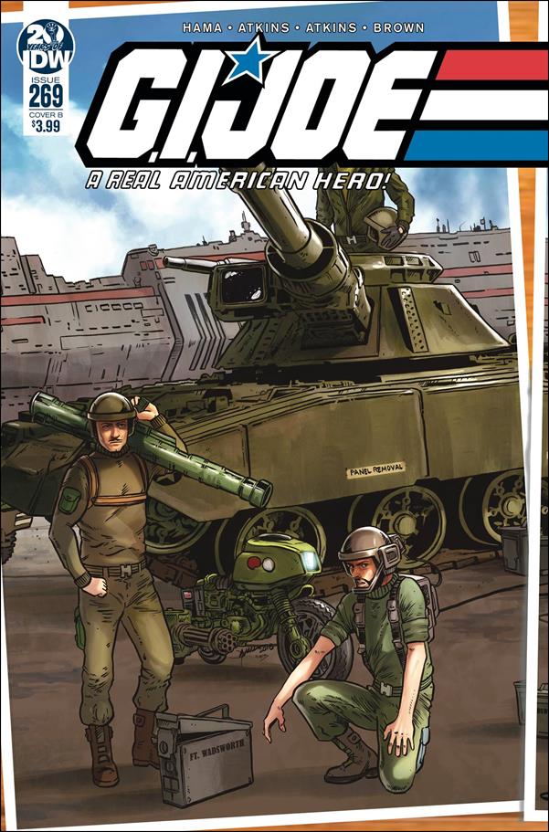 G.I. Joe: A Real American Hero issue 269-B Jamie Sullivan Connecting Cover