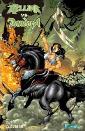 Hellina vs Pandora issue 2-C Amorim Wraparound Cover