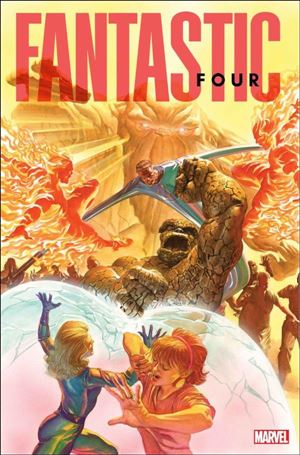 Fantastic Four (2022) issue 9 Alex Ross Cover