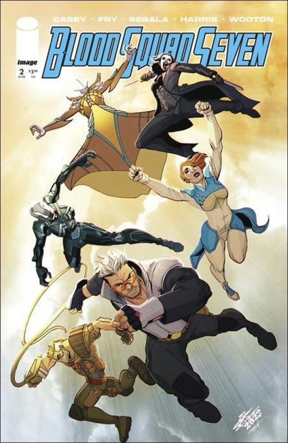 Blood Squad Seven issue 2-B ChrisCross Cover