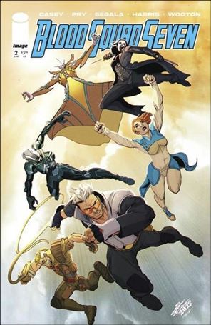 Blood Squad Seven issue 2-B ChrisCross Cover
