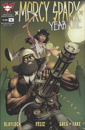 Mercy Sparx: Year One issue 2 Matt Merhoff Cover