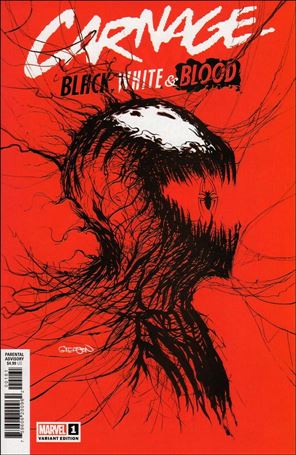Carnage: Black, White & Blood issue 1-D Patrick Gleason Webhead Cover