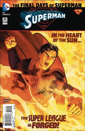 Superman (2011) issue 51-C Mikel Janin Cover (2nd Printing)