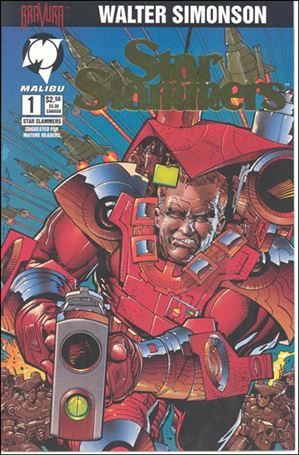 Star Slammers (1994) issue 1-B Gold Foil Cover