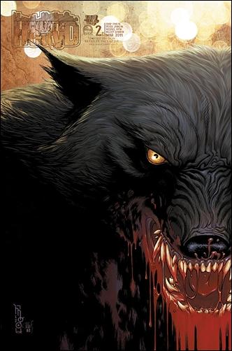 Haunted City issue 2-C Micah Gunnell 1:12 "Beastly" Cover