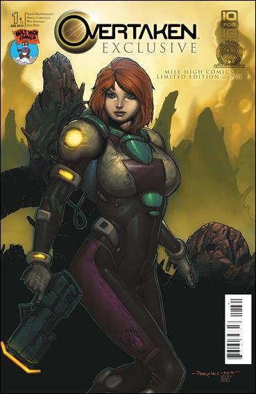 Overtaken issue 1-D18 Brent Peeples Mile High Comics Cover 1/750