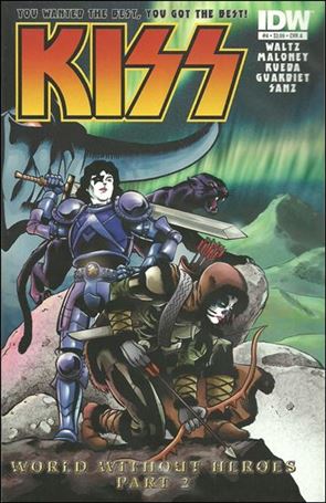 Kiss (2012) issue 4 Casey Maloney Cover