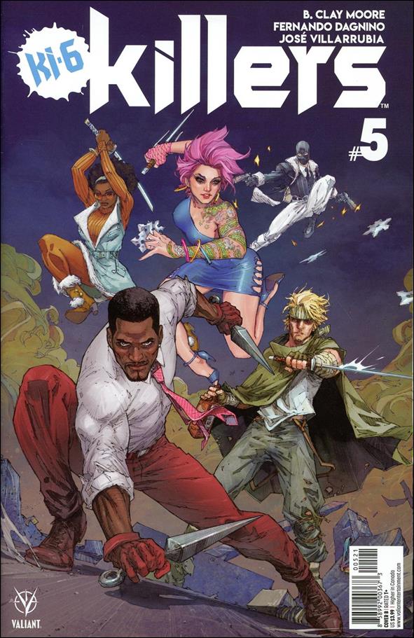 Killers (2019) issue 5-B Kenneth Rocafort Cover