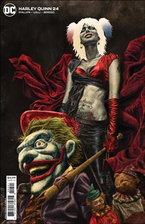 Harley Quinn (2021) issue 24-B Lee Bermejo Cardstock Cover