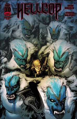 Hellcop (2021) issue 7 Brian Haberlin Sasquatch Cover