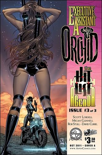 Executive Assistant: Orchid issue 3 Micah Gunnell Cover