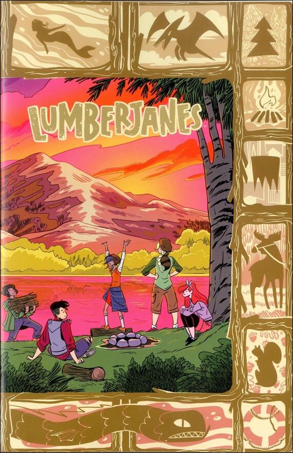 Lumberjanes issue 50-D Veronica Fish 1:15 Wraparound Foil Cover