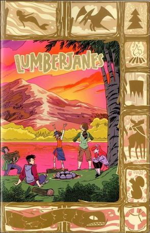 Lumberjanes issue 50-D Veronica Fish 1:15 Wraparound Foil Cover