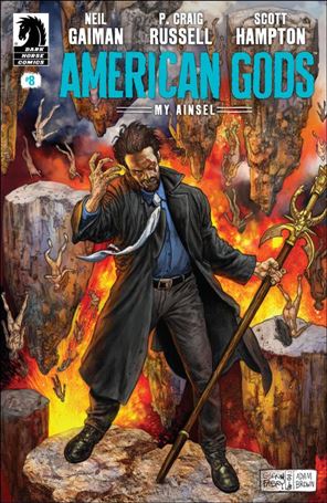American Gods: My Ainsel issue 8 Glenn Fabry Cover
