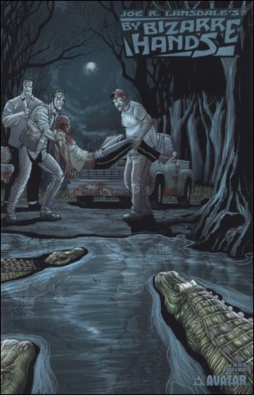 Joe R. Lansdale's By Bizarre Hands issue 5-B Wraparound Cover