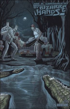 Joe R. Lansdale's By Bizarre Hands issue 5-B Wraparound Cover