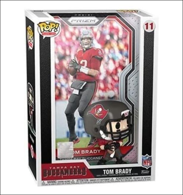 Pop! Trading Cards figure 11 Tom Brady (Prizm Panini Exclusive)