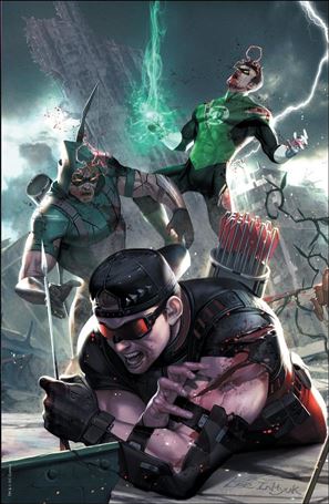 DCeased issue 5-G InHyuk Lee Midtown Comics Virgin Cover