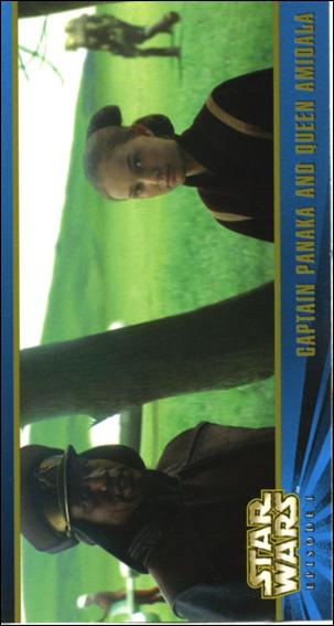 Star Wars: Episode I Widevision: Series 2 (Base Set) card 6 Captain Panaka and Queen Amidala