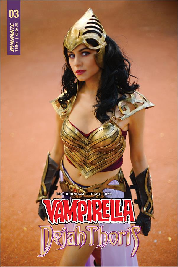 Vampirella/Dejah Thoris issue 3-F Dejah Thoris Cosplay Photo Cover