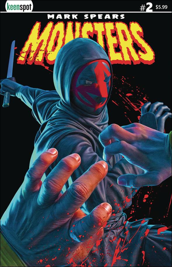 Mark Spears Monsters issue 2-E Mark Spears Dark Shadows Homage Cover