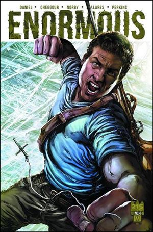 Enormous (2015) issue 4 Mehdi Cheggour Cover