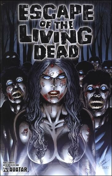 Escape of the Living Dead issue 2-F Ghostly Cover 1/1000