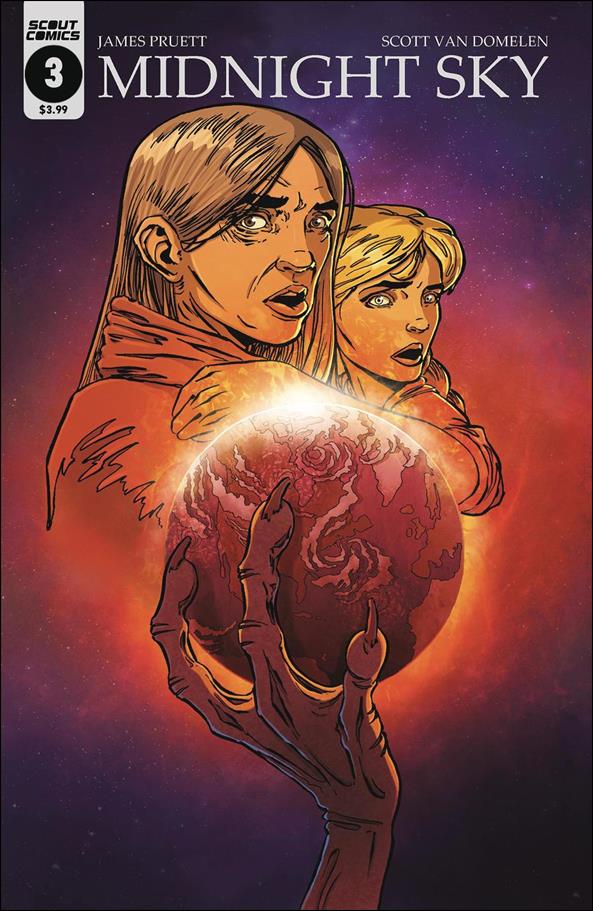 Midnight Sky issue 3-B War of the Worlds Homage Cover