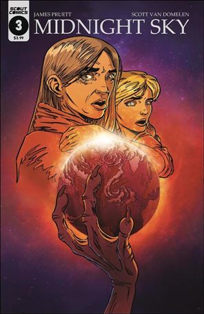 Midnight Sky issue 3-B War of the Worlds Homage Cover