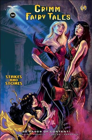 Grimm Fairy Tales (2016) issue 94-B Guillermo Fajardo Cover