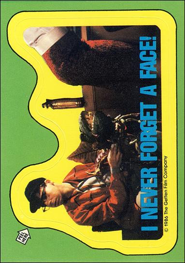 Little Shop of Horrors (Movie) (Base Set) card 6 I Never Forget a Face!